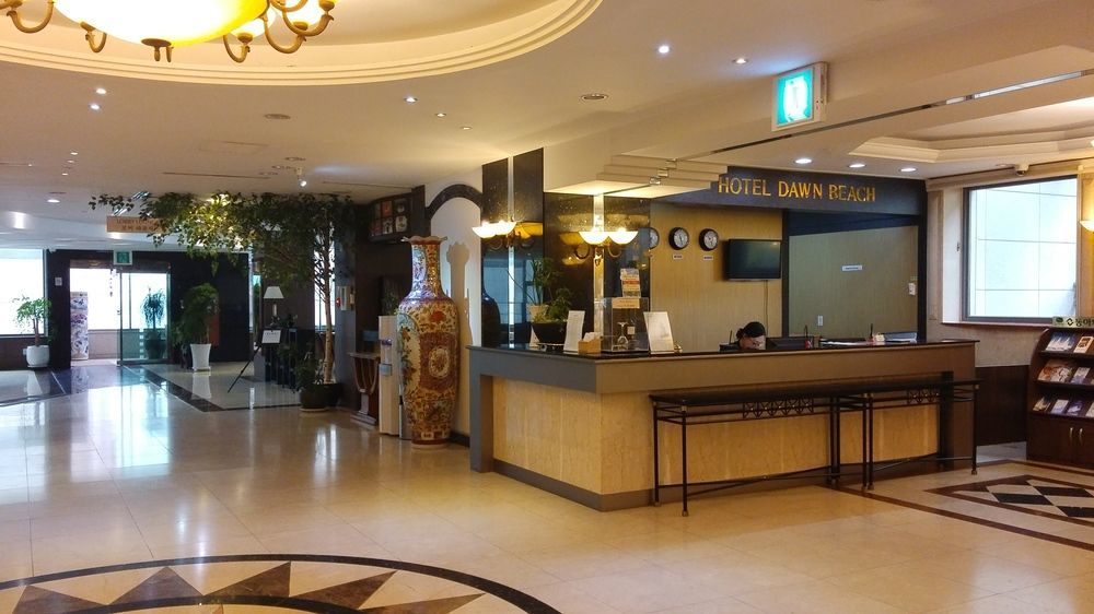 Dawn Beach Hotel Busan Bagian luar foto